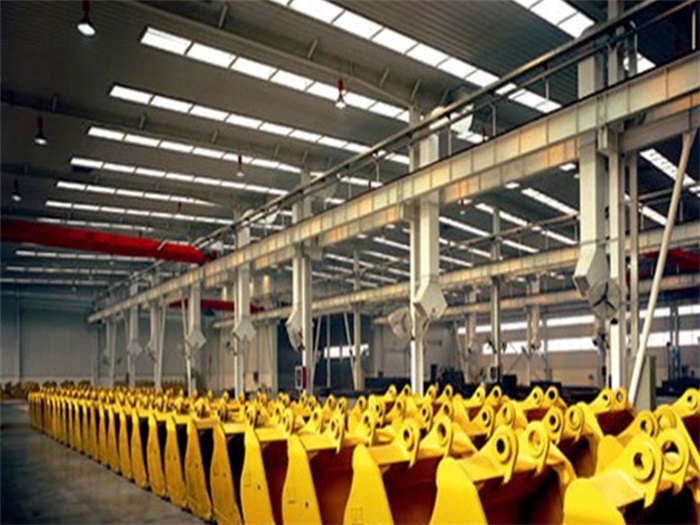 延安徐工集团挖掘机装配车间